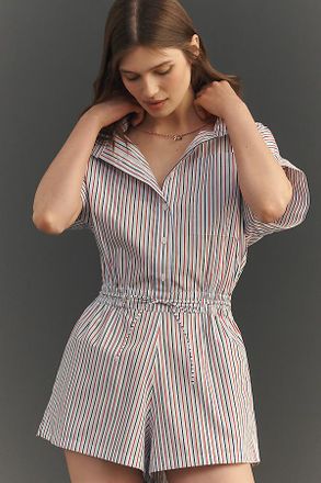 Faithfull The Brand Zion V-Neck Romper