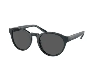 Coach Womens Sunglasses Transparent Lens In Blue Jay, Gray
