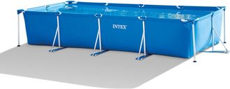Intex Piscina Tubular Rectangular 4,50 X 2,20 X 0,84 M Intex