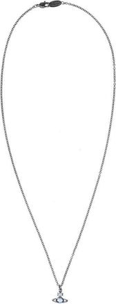 Vivienne Westwood Silver Planet Pendant Gemstone Necklace