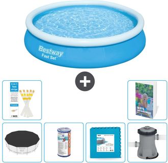 Bestway Piscina Bestway Fast Set Redonda - 366x76 Cm - 7-piezas S146