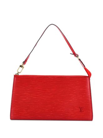 Louis Vuitton Clutch Pochette Accessoires in pelle &Eacute;pi - Rosso