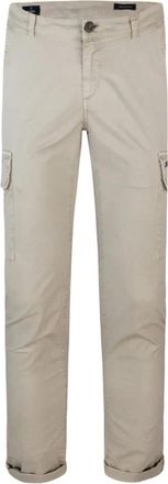 Mason's Katoen Elastaan Broek - Heren - Chinos - Beige - S - Katoen - Broeken