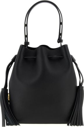 Valentino Garavani Black VLogo Bucket Bag