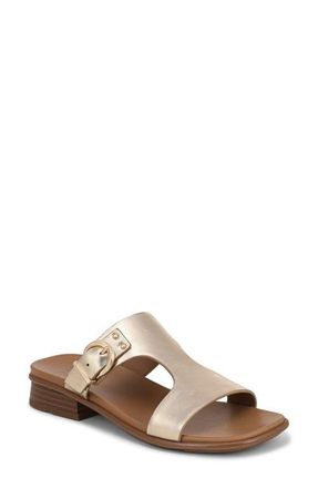 Naturalizer Beach Slide Sandal in Light Champagne at Nordstrom, Size 8.5