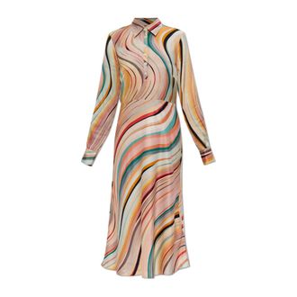 Paul Smith Shirt Dresses, female, Multicolor, Size: S Dress with stripe pattern