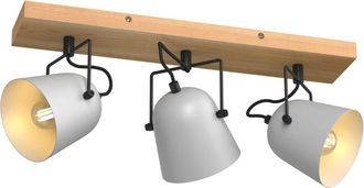 Lindby Foco de Madera Marr&oacute;n