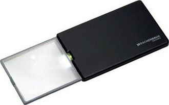 Eschenbach Porzellan Group Lente Luminosa Facile Tasca Ingrandimento: 3 Volte, Dimensioni 86 x 54 x 6 Mm