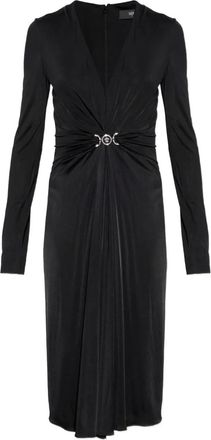 Versace Abito con placca Medusa - Nero