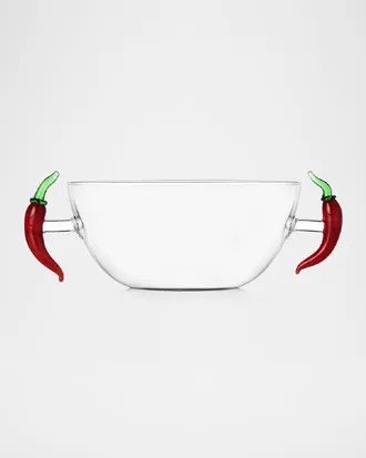 Ichendorf Vegetables Chili Peppers Bowl, 18.5 oz
