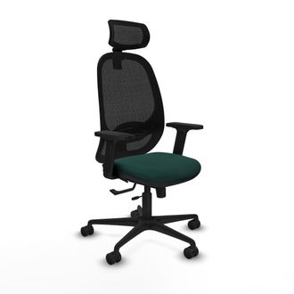Piqueras y Crespo Silla De Oficina Piqueras Y Crespo Cilanco Negro Espuma Alta Densidad