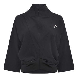 Head Dames Capsule Gecombineerde 3/4 Mouw Jas (Zwart)