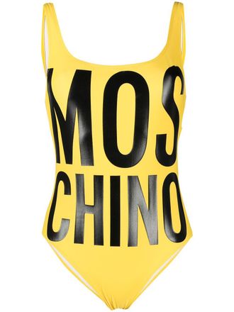 Moschino Costume intero con stampa - Giallo