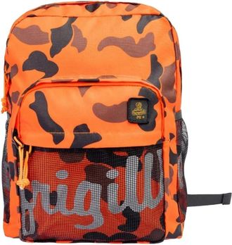 RefrigiWear Oranje Downtown Rugzak - Dames - Rugzakken - Veelkleurig - ONE Size - Tassen