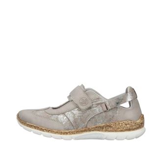 Rieker Slippers - Dames - Schoenen - Grijs - Maat: 38 EU