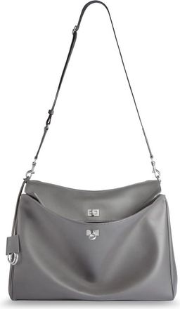 Balenciaga Rodeo Messenger Leather Crossbody Bag