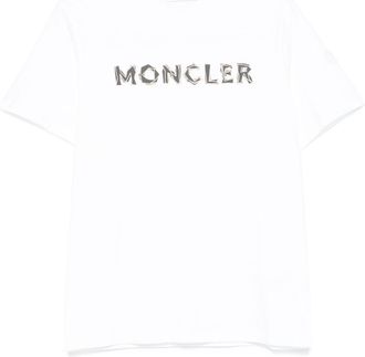 Moncler Logo-Print T-Shirt - Mens - Cotton