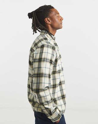 Jacamo Cotton Rich Flannel Check Shirt Regular