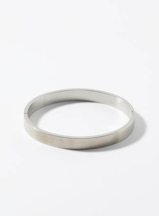 Le 31 Mens Minimalist wide bangle