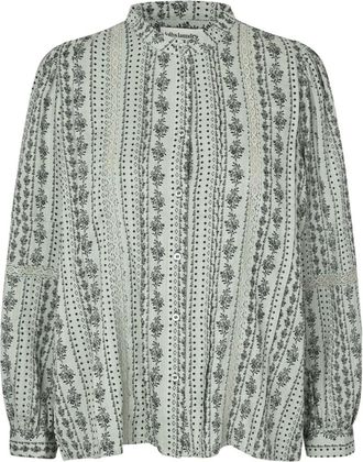 Lollys Laundry Donna, Camicette, Verde, XS, new