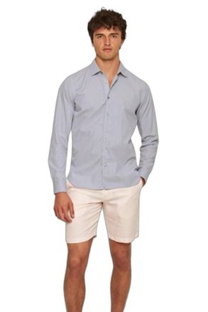 Orlebar Brown Cotton Poplin Shirt - Gray