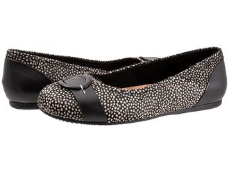 Softwalk Savannah Womens Shoes Black/White : 10.5 WW (EE), Nappa