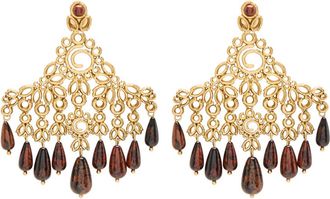Zimmermann Maisie Chandeliers 14kt Gold-plated Drop Earrings - One Size