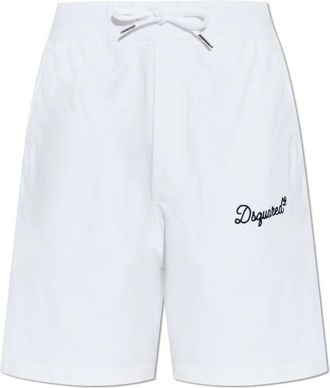 Dsquared2 Uomo, Pantaloncini, Bianco, XL, new