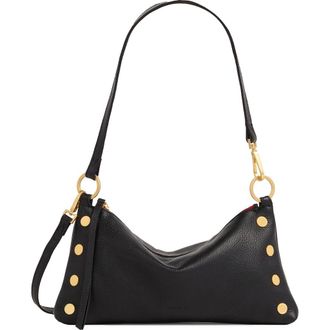 Hammitt Kyle Shoulder Bag in Black/Brushed Gold at Nordstrom