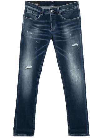 Dondup George jeans - men - Elastomultiester/Cotton/Cotton/Elastane/Polyester - 31 - Blue