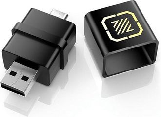 OEM Adattatore Carplay Dongle 2 In 1 Per Carplay Wireless E Android Auto, Usb Di Tipo C, Converte Le Connessioni Cablate In Connessioni Wireless