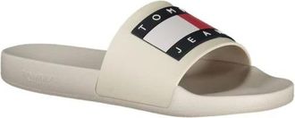 Tommy Hilfiger Schoenen, Heren, Beige, 45 EU, Slide Slippers Casual Comfort