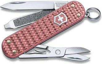 Victorinox by Swiss Army Classic Precious Alox Rose Cuchillo Suizo
