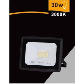 Trade Shop Trade Shop Traesio - Trade Shop - Faretto Led Faro 30 Watt 2700lm Ip65 Nero Luce Calda Fredda Naturale Ek02-30w-n