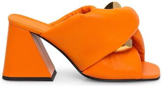 J.W.Anderson Orange Solid Twisted Heels
