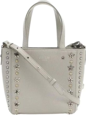 Jimmy Choo London Pre-owned Mini Bags, female, Gray, Size: ONE SIZE Pre-owned Mini Bag