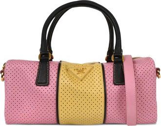 Prada 2010s perforated tote bag - Pink