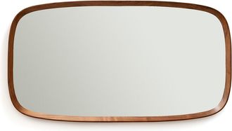 AM.PM Spiegel, rechthoekig in notenhout, H110cm, Orion