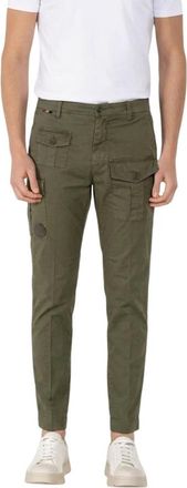 Mason's George Coolpocket Cargo Broek - Heren - Slim Fit Broeken - Groen - M - Katoen - Broeken