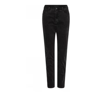 C.Ro Mujer, Vaqueros, Negro, Talla: XS