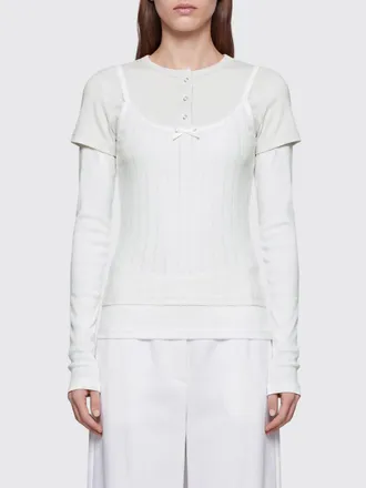 Acne Studios Slim-Fit Long-Sleeved Ribbed Jersey Top