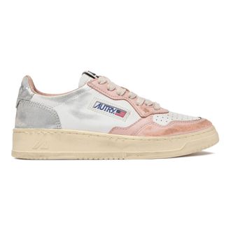 Autry Medalist Super Vintage Sneakers - Dames - Sneakers - Grijs - 36 EU - Katoen - Schoenen