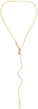 Panacea Crystal Heart Y-Necklace in Gold at Nordstrom