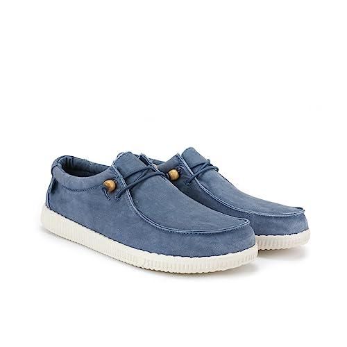 WALK IN PITAS WP150 Euro Mocassins Hommes - Chaussures Bateau Décontractées Confortables Été (Espagne)