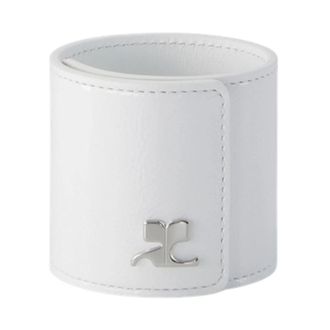 Courr&egrave;ges Dames, Accessoires, Wit, Maat: ONE Size Leer