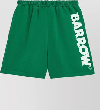 Barrow graphic detail sweatshorts relaxed fit