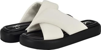 Calvin Klein Evey Womens Sandals White : 7.5 M