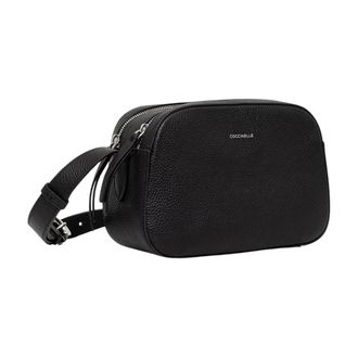 Coccinelle Tassen, Dames, Zwart, ONE Size, Leer, Crossbody Tas