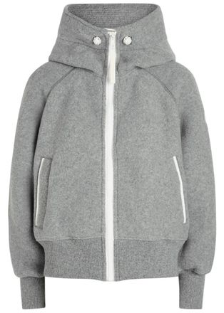 Canada Goose Chilliwack Hooded Wool-blend Jacket - Grey - S (UK8-10 / S)