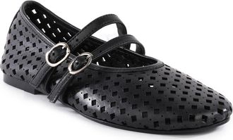 Seychelles Royal Mary Jane Flat in Black at Nordstrom Rack, Size 7.5